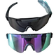 Zestero Photochromic Polarized Sports Sunglasses – UV400, 23g, 2-Pack
