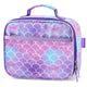 mibasies Kids Mermaid Tail Insulated Lunch Box Bag for School Girls