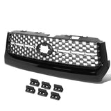 Auto Dynasty black shell silver honeycomb mesh front grille assembly for 2018-2021 Toyota Tundra