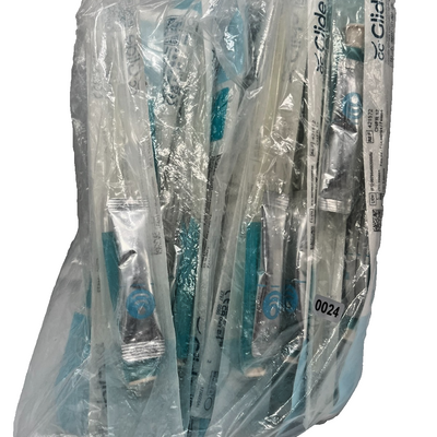GentleCath Glide 26-count sterile hydrophilic intermittent urinary catheter pack, 12 Fr, individually sealed pouches