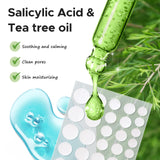 LitBear hydrocolloid pimple patches 165-count pack with salicylic acid and tea tree oil for acne spot treatment - view 3