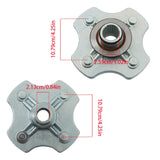 ANTUKO rear axle shaft and two wheel hubs with mounting nuts for Honda TRX500 ATV 2005-2011 replacement kit - view 2