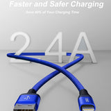 ohbox MFi Certified 6FT Braided Lightning Cable 3-Pack for iPhone & iPad — view 4 of 6