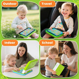 Green GMAOPHY 2-in-1 kids learning laptop tablet toy with keyboard and detachable screen for toddlers ages 1 to 3 - view 7