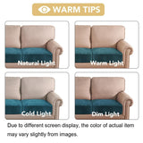 H.VERSAILTEX Velvet Stretch Sofa Cushion Covers – Deep Teal 3-Pack — view 6 of 8