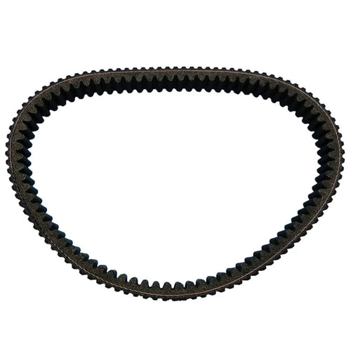 Black rubber CVT drive belt replacement for Can-Am Outlander Renegade Commander, OEM part 715900212, 38.58 inches long
