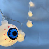 30 LED Halloween Glowing Eyeball String Lights 9ft Waterproof with Remote — view 7 of 7