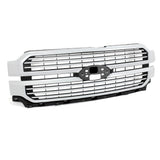 MIC Oxford White ABS front grille assembly for 2024-2025 Ford F-150 Platinum Lariat King Ranch direct-fit replacement - view 4