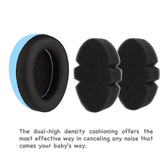 PandaEar Baby Noise Cancelling Earmuffs – Blue | Infant & Toddler Ages 0–3 – Open Box — view 4 of 8