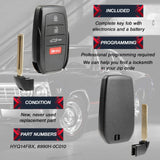 2022-2024 Toyota Tundra 4-Button Key Fob Remote HYQ14FBX – New — view 4 of 7