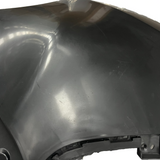 Primed black plastic rear passenger bumper end cap cover for 2014-2016 Kia Soul, OEM ref 86682B2000 - view 3