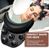 Noverlife Silicone Shampoo Bowl Neck Rest Cushion with 5 Suction Cups — view 2 of 8