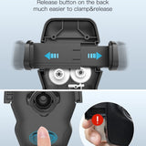 Apps2Car 13-inch gooseneck long arm car dashboard phone mount with carbon fiber finish and suction cup base - view 3