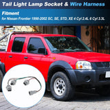 INFINAUTO Tail Light Wiring Harness Pigtail Connector - Nissan Frontier 1998-2002 — view 2 of 8