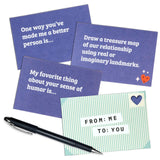 DSS Games From Me To You Couples Card Game – 100 Prompt Cards & Keepsake Box — view 4 of 7