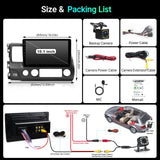 Leadfan 10.1-inch double din car radio touchscreen head unit for Honda Civic 2006 to 2011 with CarPlay display - view 7