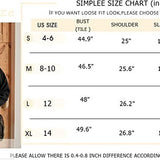 Simplee women's black corduroy shacket jacket with button front, collared neckline, and four pockets, size Large - view 4