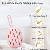 Annaove Silicone Makeup Sponge Holder – Vented Travel Case, Pink — view 4 of 8