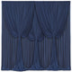 Tao-Ge Navy Blue Backdrop Curtains – 4 Panels 5x12ft Wrinkle-Free