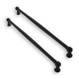 ZAUYX 10-Pack 10" Matte Black Zinc Bar Cabinet Pulls – Heavy-Duty — view 1 of 5