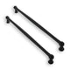 ZAUYX 10-Pack 10" Matte Black Zinc Bar Cabinet Pulls – Heavy-Duty
