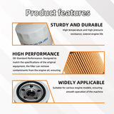 GAEYGDA paper and steel oil filter part HH150-32094 for Kubota B BX ZD series tractors and zero turn mowers - view 4