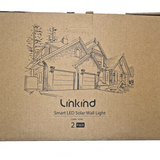 Linkind Castle Series Solar RGBW Smart Wall Light 2-Pack, App Control — view 2 of 5