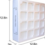 White H13 HEPA replacement filter panel 12.8x12.8x3 inches compatible with IQAir HealthPro 100 150 250 air purifiers - view 5