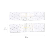 Amazon Basics white disposable male dog diaper wraps for small dogs, 30-count pack with hook-and-loop fasteners - view 5