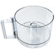 Vanshly 7-Cup Replacement Work Bowl for Cuisinart DLC-10 – 2-Tab Locking Design