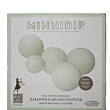 MINNIDIP Matcha Matte 5-Cluster Reusable Latex-Free Balloon Garland — view 6 of 7