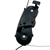 Used Toyota Sienna right passenger sliding door wiring harness assembly 85015-08010, black plastic and metal connectors - view 8