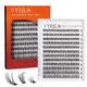VYRILA 240pc DIY Lash Clusters 8-16mm C Curl 3D Wispy Faux Mink