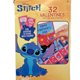 Disney Stitch Valentine's Day Classroom Cards 32-Count with Deluxe Stickers — view 1 of 2