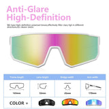 IKTOD 3-Pack Polarized Wrap Sports Sunglasses – UV400 Protection — view 4 of 7