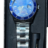 LONGBO Men's Stainless Steel Quartz Watch – Blue Dial with Date — view 2 of 5