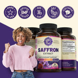 Whole World Wellness Saffron Extract – Mood, Memory & Focus Support, 90 Capsules — view 6 of 8