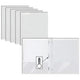 Dem Holdings 25-Pack Glossy White Heavy Duty 2-Pocket Folders with Prongs