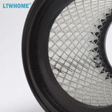 Two white LTWHOME washable HEPA replacement filters 4.33x4.5 inches for ash vacuum model FCP3552816 - view 4