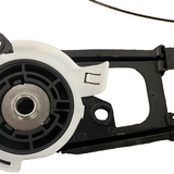 Used Toyota Sienna right passenger sliding door wiring harness assembly 85015-08010, black plastic and metal connectors - view 7