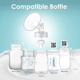 Maymom 15mm breast pump flanges and duckbill valves 2-pack in retail packaging for Spectra S1 S2 9 Plus - view 8