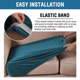 H.VERSAILTEX Velvet Stretch Sofa Cushion Covers – Deep Teal 3-Pack — view 4 of 8