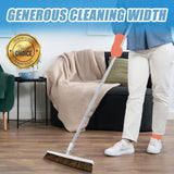 18" Swivel Head Hardwood Floor Broom – 54" Handle, Horsehair-Style Bristles — view 5 of 6