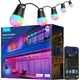 Govee H7039 144ft RGBIC Smart Outdoor String Lights – 45 Bulbs WiFi