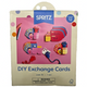 Spritz Valentine DIY Exchange Card Kit – Makes 12 Cards with Sticky Hands