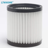 Two white LTWHOME washable HEPA replacement filters 4.33x4.5 inches for ash vacuum model FCP3552816 - view 2
