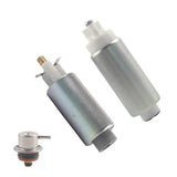 Dailuomo marine high and low pressure mechanical fuel pump kit with grommet, part GSC295, 880596T55 880596T58 replacement