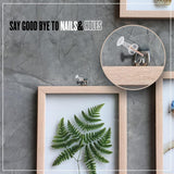 215 rose gold steel push pins with plastic storage jar, displayed on a cork bulletin board - view 6