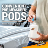 Armor All car wash pods 18-count container of pre-measured concentrated wash tablets for automotive exterior cleaning - view 7