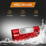 LBRST passenger side LED tail light assembly with chrome housing and red lens for 2017-2019 Ford F-250 F-350 Super Duty - view 5